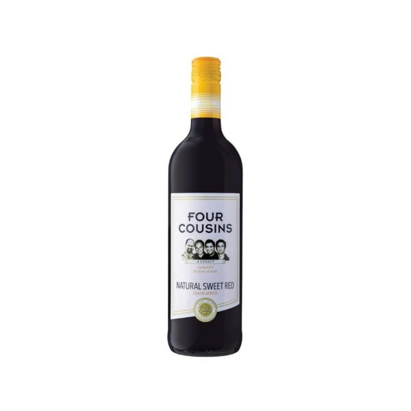 FOUR COUSINS NATURAL SWEET RED WINE